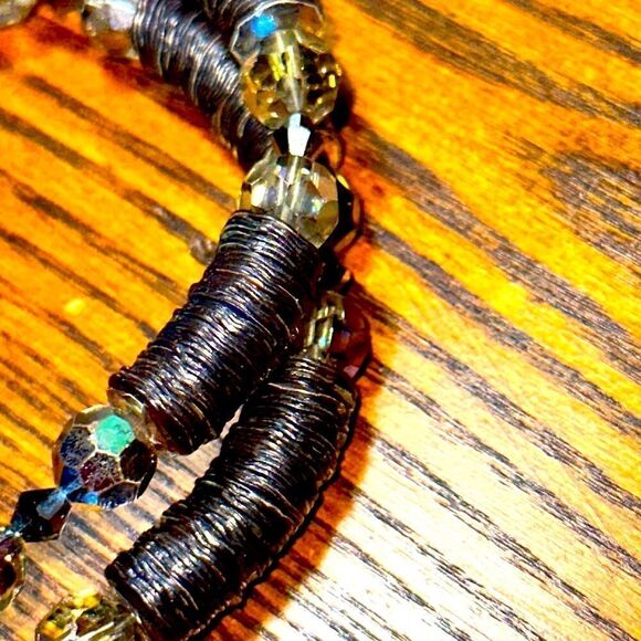 Swarovski Crystal Disc Wrap Bracelet - Picture 6 of 6